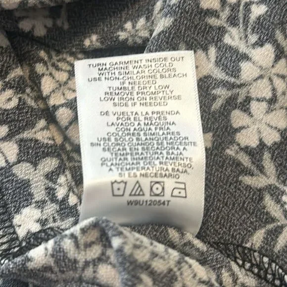 Wallflower Mini Dress Small Micro Ditsy Floral 90s Y2K Babydoll Dark Fairy Goth - Picture 9 of 11